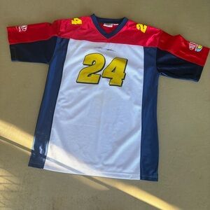 Nascar Red and Blue Racing Jersey